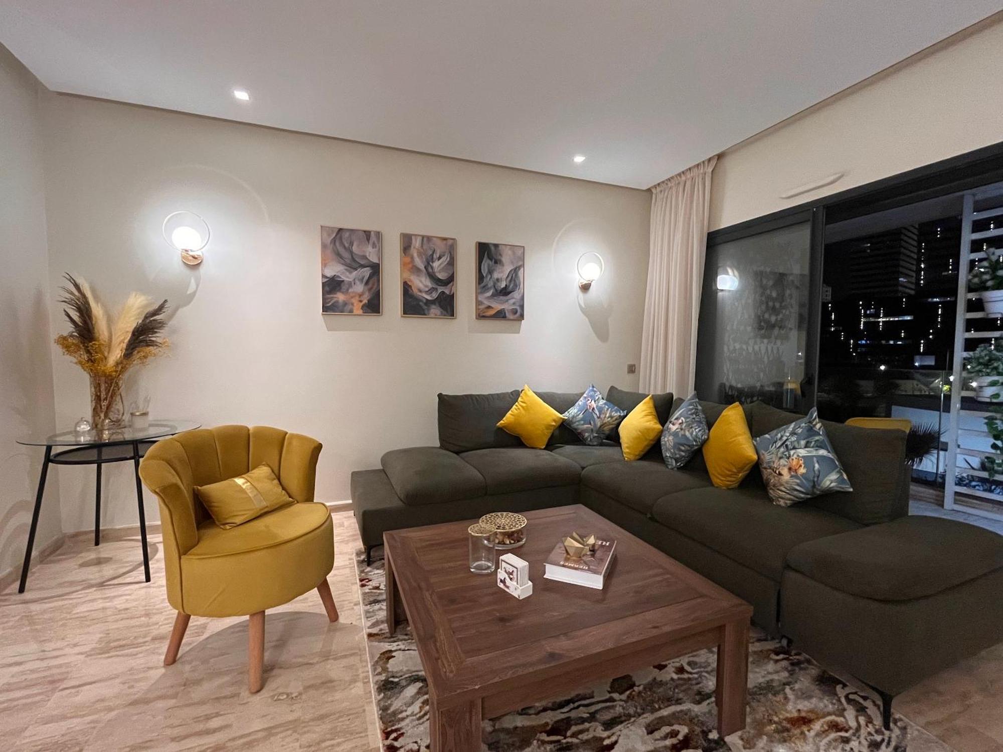 Appartement Sojori Cfc, Fibre, Parking, Qualite Premium à Casablanca Extérieur photo